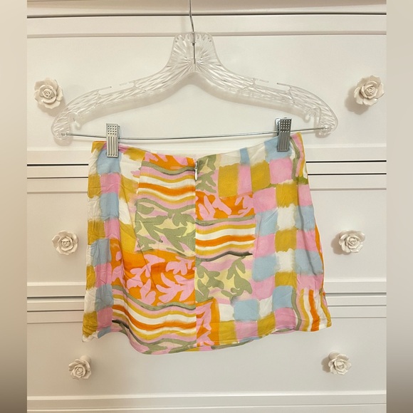 NWT Princess Polly Caraliia Mini Skirt Multi Color - Picture 7 of 9